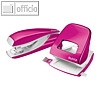 Leitz Heftgeraet Locher Set Wow pink