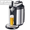 Bierzapfanlage f?r 5 Liter Partyf?sser, (H)475 mm, Edelstahl, schwarz/silber