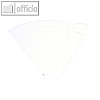 Ultradex Steckkarten für Planrecord Tafeln, 7 cm, weiß, 90er Pack, 140708