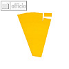 Ultradex Steckkarten für Planrecord Tafeln, 6 cm, gelb, 90er Pack, 140602
