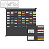 Ultradex Planrecord Stecktafel, 61 Steckbahnen, 125 x 77 cm, 1033