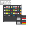 Ultradex Planrecord Stecktafel, 38 Steckbahnen, 72 x 52 cm, 1001