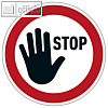 Durable Gebotsaufkleber Stop STOP