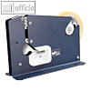 Beutelschlie?er T5, best?ckt, bis 12 mm Breite, PE/Metall, blau, 79010005