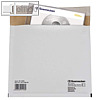 officio CD/DVD Versandtasche, Haftklebung, 270 g/m², Karton, weiß, 20 Stück,2382