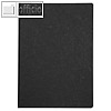 Notizbuch AGE BAG - blanko, DIN A4/210 x 297 mm, Kunstleder, schwarz, 791401C