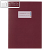 Herma Heftschoner DIN A4, 120 g/m?, Papier, weinrot, 10 St?ck, 7047