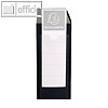 Archiv-/Dokumentenbox f?r DIN A4, PP, B 80 mm, Druckknopf, schwarz, 59831E