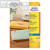 Adress-Etiketten, 63.5 x 29.6 mm, Inkjet, transparent, 675 St?ck, J4721-25