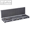 allit Messger?tekoffer, 1.205 x 370 x 145 mm, abschlie?bar, Alu, schwarz, 425830