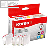 KORES Multi-Pack Tinte ersetzt Canon PGI-2500XL, 4-farbig, G1565KIT