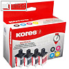 KORES Multi-Pack Tinte ersetzt brother LC-3213, 4-farbig, X254KITXL