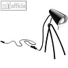 LED-Tischleuchte, (H)340 mm, 25 Watt, 3-Fuß-Sockel, Stahl, schwarz, FLUOKID2 N