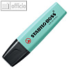 STABILO Green Boss Textmarker Pastel, Anti-Dry-Out-Technologie, türkis, 6070/113