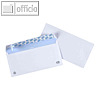 Briefumschläge DIN Lang 110 x 220 mm, ohne Fenster, haftkleb., 90 g/qm, weiß, 25