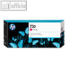 HP Tintenpatrone Nr.730, magenta, 300 ml, P2V69A