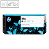 HP Tintenpatrone Nr.730, schwarz Foto, 300 ml, P2V73A