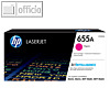 HP Toner 655A, 10.500 Seiten, magenta, CF453A