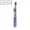 STAEDTLER Feinminen Mars 250, Breite 0.7 mm, Härte B, 12 Stück/Dose, 250 07-B