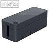Durable Kabelbox "CAVOLINE BOX L", 406 x 139 x 156 mm, graphit, 503037