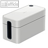 Durable Kabelbox "CAVOLINE BOX S", 246 x 128 x 116 mm, grau, 503510