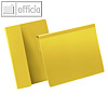 Kennzeichnungstasche zum ?berh?ngen, A5 quer, gelb/transparent, 50 St?ck, 172204