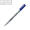 Staedtler Lumocolor Universalstift 311, non-permanent, S, 0.4 mm, blau, 311-3