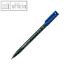 Staedtler Lumocolor Universalstift permanent 313 S, 0.4 mm, blau, 313-3
