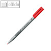 Staedtler Lumocolor Universalstift non-permanent 316 F, 0.6 mm, rot, 316-2