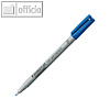 Staedtler Lumocolor Universalstift non-permanent 316 F, 0.6 mm, blau, 316-3