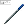 STAEDTLER Lumocolor Universalstift permanent 317 M, 1 mm, blau, 317-3