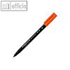 STAEDTLER Lumocolor Universalstift permanent 317 M, 1 mm, orange, 317-4