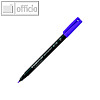 Staedtler Lumocolor Universalstift permanent 318 F, 0.6 mm, violett, 318-6