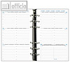 EXATIME 17 Timer-Einlage - 10.5 x 17.2 cm - 1 Woche/2 Seiten, 16 Monate, 18240E
