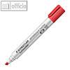 Staedtler Whiteboard Marker "Lumocolor", Keilspitze 2-5 mm, rot, 351 B-2