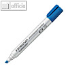 Staedtler Whiteboard Marker "Lumocolor", Keilspitze 2-5 mm, blau, 351 B-3