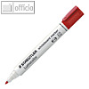 STAEDTLER Whiteboard Marker "Lumocolor", Rundspitze 2 mm, rot, 351-2