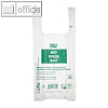 Hemdchen-Tragetaschen, 47 x 22 x 13 cm, Bio-Folie, transparent, 16x 150 St.