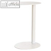 Paperflow Beistelltisch EASYDESK, rund, (H)57 cm, Stahl, wei?, TA40.13