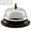 OFFICE PRODUCTS Tischklingel "Rezeption", (?)85 mm, Stahl, silber, 18608511-99
