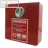 Löschdeckenbehälter aus verzinktem Stahlblech, ohne Decke, 305x150x305 mm, rot
