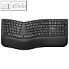 Kensington Pro Fit Ergonomische Tastatur, kabellos, schwarz, K75401DE
