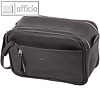 Alassio Kulturtasche SALINA, 245 x 160 mm, Leder, schwarz, 47036