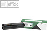 Lexmark Toner, ca. 6.700 Seiten, cyan, 20N2XC0