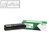 Lexmark Toner, ca. 6.700 Seiten, gelb, 20N2XY0