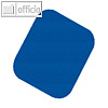Fellowes Mousepad Economy, 229 x 190 x 5 mm, Textiloberfläche, blau, 29700