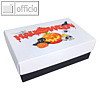 Buntbox Geschenkbox "Halloween" M, 17 x 11 x 6 cm, schwarz, 12er Set, 987-10608