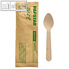 Kaffeel?ffel "pure", (L)11 cm, einzeln verpackt in Papierbeutel, Holz, 500 Stk.