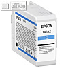 Epson Tintenpatrone T47A2, cyan, 50 ml, C13T47A200