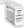 Epson Tintenpatrone T47A7, grau, 50 ml, C13T47A700